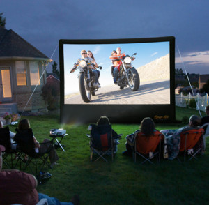 Inflatable Movie ScreenEntertain up to 250 people with the 16ft home screen in the comfort of your backyard.16x9$150.00