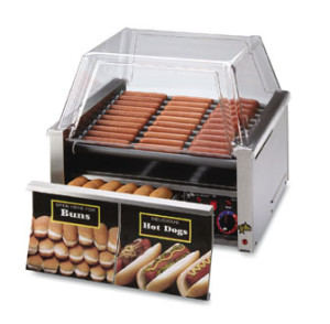 Hot Dog Roller with Bun Warmer - 30 Hot Dogs & Buns $70.00